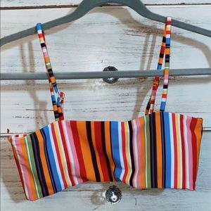 New! Multicolored swim suit top!